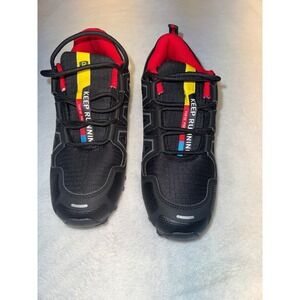 Keep Running Speed III Trail Running Shoes Black Red Mens EU 41 Sneakers